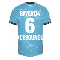 Bayer Leverkusen Odilon Kossounou #6 3rd trikot 2023-24 Kurzarm